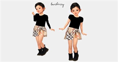 ts4 burberry dress|Burberry Dress .